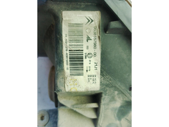 9638157980 FARO IZQUIERDO CITROEN XSARA (N1)|Desguaces La Cabaña