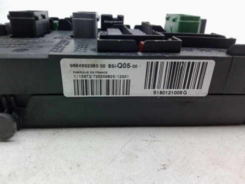 966499238000 CAJA FUSIBLES INTERIOR (BSI) PEUGEOT 508|Desguaces La Cabaña