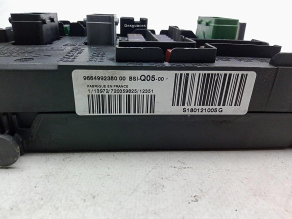 966499238000 CAJA FUSIBLES INTERIOR (BSI) PEUGEOT 508|Desguaces La Cabaña