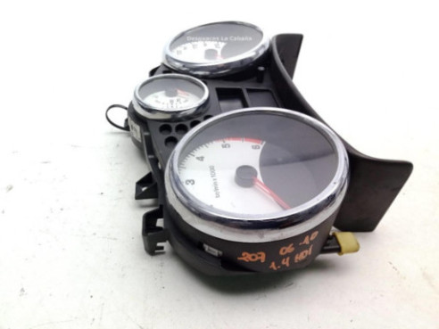 9666749180, CUADRO INSTRUMENTOS PEUGEOT 207 (WA_, WC_)|Desguaces La Cabaña