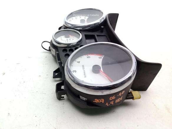 9666749180, CUADRO INSTRUMENTOS PEUGEOT 207 (WA_, WC_)|Desguaces La Cabaña