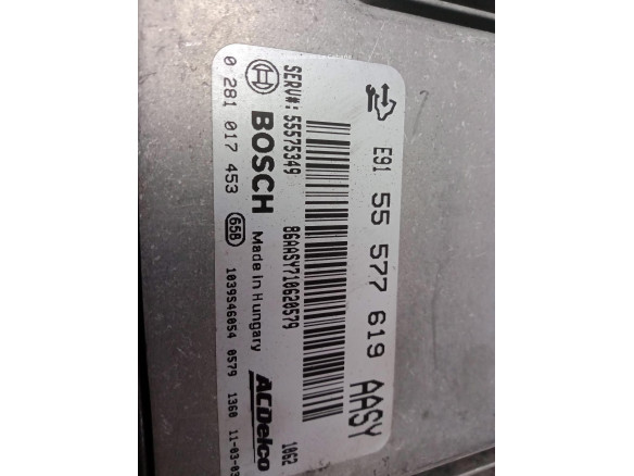 55577619 CENTRALITA MOTOR OPEL INSIGNIA A (G09)|Desguaces La Cabaña