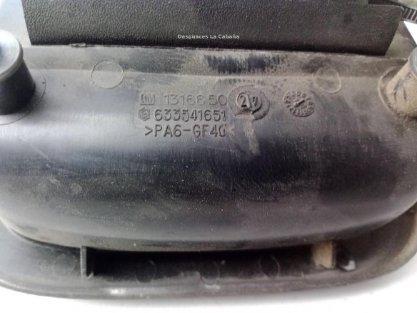 1316650 MANILLA PUERTA LAT TRA DER EXT OPEL COMBO Tour|Desguaces La Cabaña