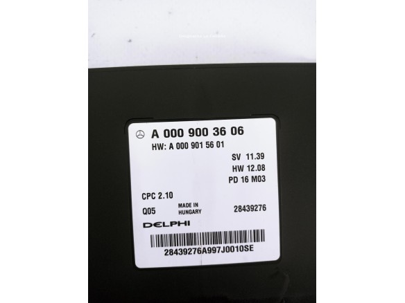 A0009003606 MODULO MERCEDES BENZ CLASE GLA (X156) |Desguaces La Cabaña
