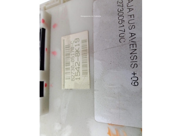 8273005170C, CAJA FUSIBLES EXTERIOR (BSM) TOYOTA AVENSIS Sedán (_T27_)|Desguaces La Cabaña