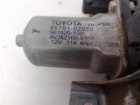 ELEVALUNAS PUERTA LAT DEL DER TOYOTA AVENSIS Sedán (_T27_)|Desguaces La Cabaña