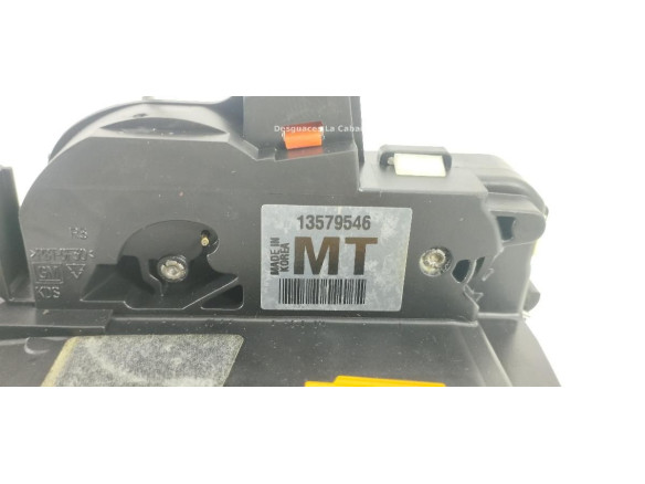 13579546 CERRADURA PUERTA LAT TRA DER OPEL MOKKA / MOKKA X (J13)|Desguaces La Cabaña