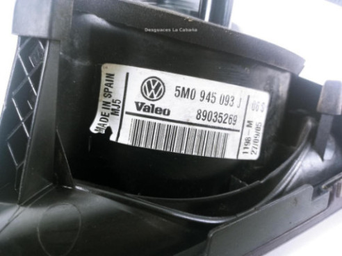5M0945093J PILOTO TRA IZQ INT VW GOLF PLUS (5M1, 521)|Desguaces La Cabaña