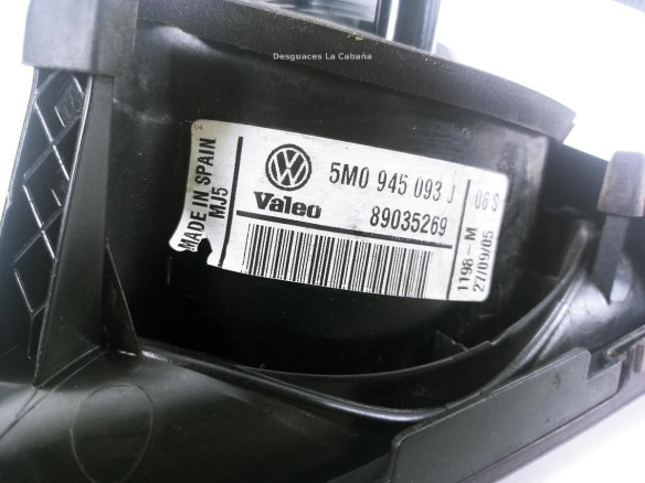 5M0945093J PILOTO TRA IZQ INT VW GOLF PLUS (5M1, 521)|Desguaces La Cabaña