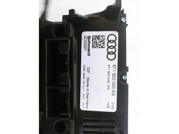8T1820043AG MANDO CLIMA AUDI A4 (8K2, B8) |Desguaces La Cabaña