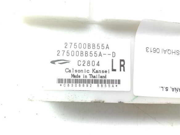 27500BB55A, MANDO CLIMA NISSAN QASHQAI / QASHQAI +2 I (J10, JJ10)|Desguaces La Cabaña