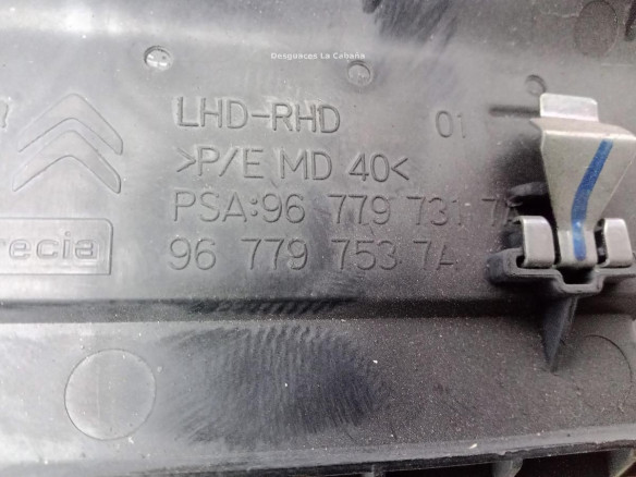 9678101877, INTERRUPTOR WARNING CITROEN C4 Picasso II|Desguaces La Cabaña