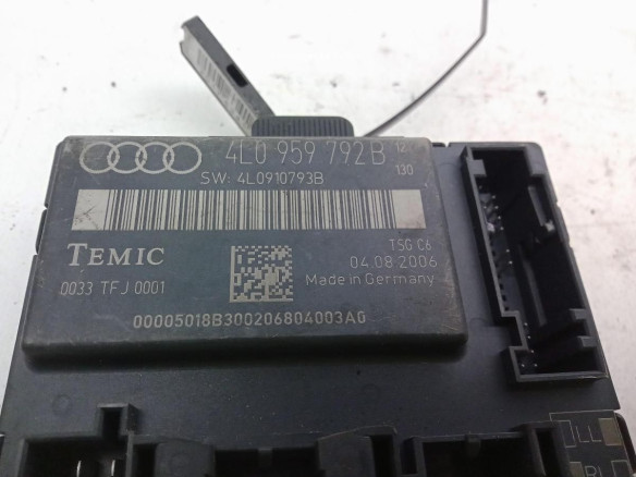  4L0959792B CENTRALITA MOTOR AUDI Q7 (4LB)|Desguaces La Cabaña