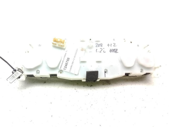 9801904780H CUADRO INSTRUMENTOS PEUGEOT 208|Desguaces La Cabaña