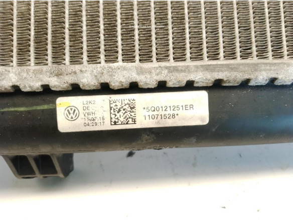 5Q0121251GQ RADIADOR AGUA SEAT LEON ST (5F8)|Desguaces La Cabaña