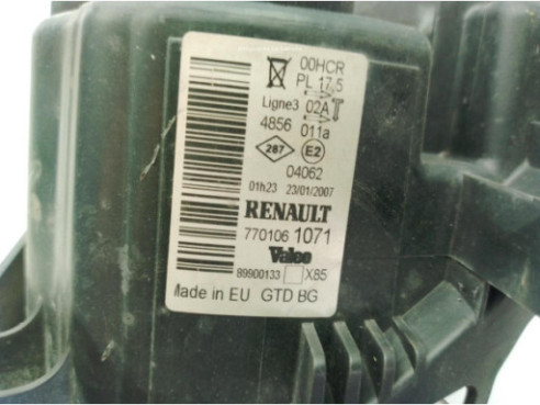 260607570R FARO IZQUIERDO RENAULT CLIO III (BR0/1, CR0/1)|Desguaces La Cabaña