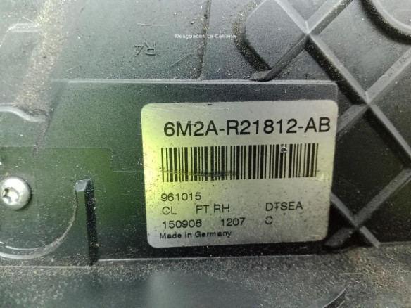 6M2AR21812AB CERRADURA PUERTA LAT DEL DER FORD FOCUS C-MAX|Desguaces La Cabaña