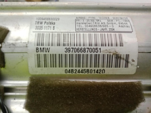 397066870051 AIRBAG DER BMW 1 (E87)|Desguaces La Cabaña