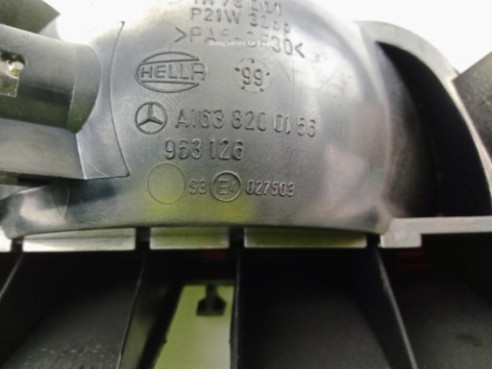 A1638200156 TERCERA LUZ DE FRENO MERCEDES BENZ CLASE M (W163)|Desguaces La Cabaña