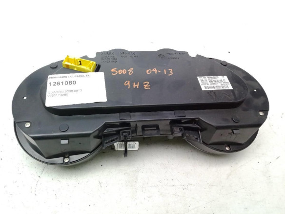 9666174980 CUADRO INSTRUMENTOS PEUGEOT 5008|Desguaces La Cabaña