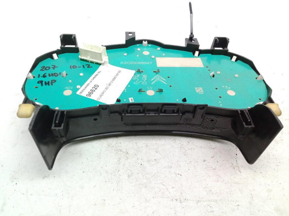 9666749180, CUADRO INSTRUMENTOS PEUGEOT 207 (WA_, WC_)|Desguaces La Cabaña