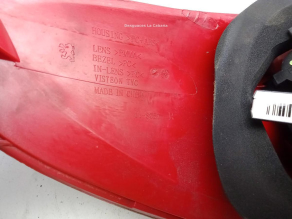 PILOTO TRA DER EXT PEUGEOT 206+ (T3E)|Desguaces La Cabaña