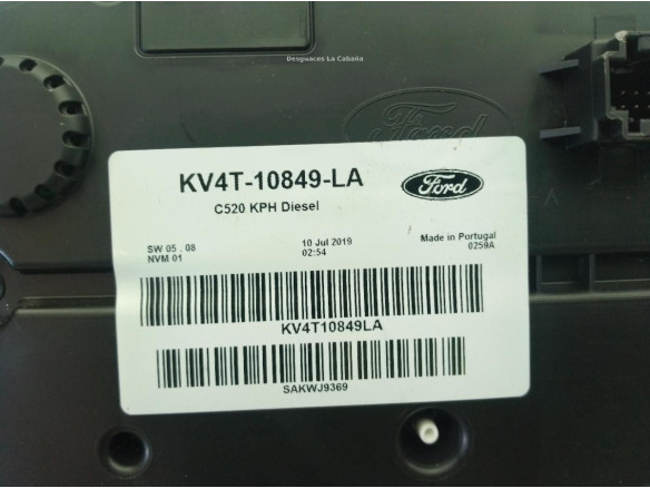 2259247 CUADRO INSTRUMENTOS FORD KUGA II (DM2)|Desguaces La Cabaña
