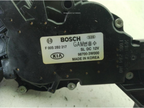 987003W000 MOTOR LIMPIAPARABRISAS TRA KIA SPORTAGE (SL)|Desguaces La Cabaña
