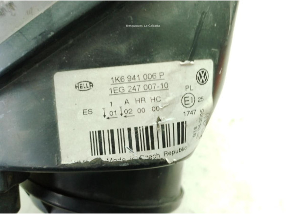 1K6941030P FARO DERECHO VW GOLF V (1K1)|Desguaces La Cabaña