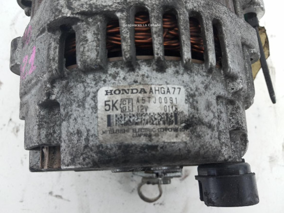 AHGA77, ALTERNADOR HONDA CIVIC VIII Hatchback (FN, FK) |Desguaces La Cabaña