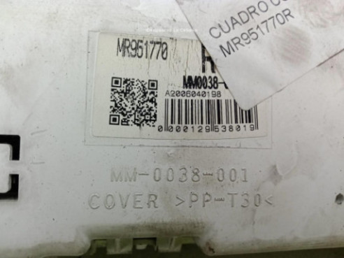 MR951770R, CUADRO INSTRUMENTOS MITSUBISHI COLT Furgoneta/hatchback (Z3_V)|Desguaces La Cabaña