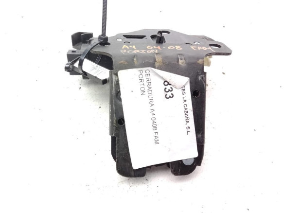 3P4827505B CERRADURA PORTON / TAPA MALETA AUDI A4 Avant (8ED, B7)|Desguaces La Cabaña