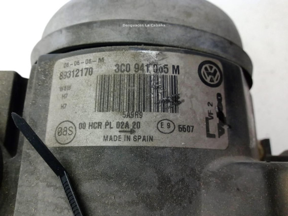 3C0941005AA FARO IZQUIERDO VW PASSAT (3C2)|Desguaces La Cabaña