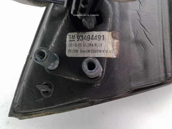 ESPEJO DER OPEL MERIVA A Limusina (X03)|Desguaces La Cabaña
