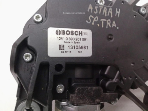 13105981 MOTOR LIMPIAPARABRISAS TRA OPEL ASTRA H (A04)|Desguaces La Cabaña