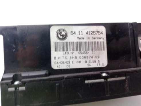 64114125794 MANDO CLIMA BMW 3 (E46)|Desguaces La Cabaña