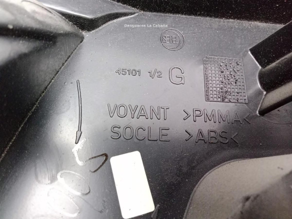 PILOTO TRA DER INT PEUGEOT 806 (221)|Desguaces La Cabaña