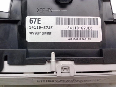 3411067JE0, CUADRO INSTRUMENTOS SUZUKI GRAND VITARA II (JT, TE, TD)|Desguaces La Cabaña