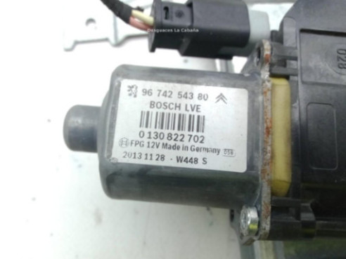 9674254380 ELEVALUNAS PUERTA LAT DEL DER PEUGEOT 208 |Desguaces La Cabaña