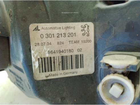 620890 FARO IZQUIERDO PEUGEOT 407 (6D_)|Desguaces La Cabaña