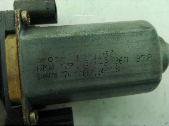 ELEVALUNAS PUERTA LAT DEL DER BMW 3 (E36)|Desguaces La Cabaña
