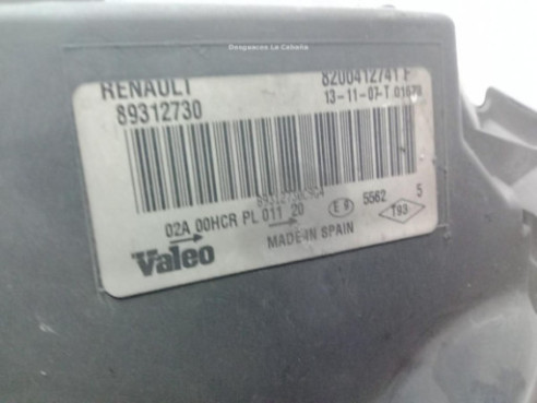 260603054R FARO IZQUIERDO RENAULT MEGANE II (BM0/1_, CM0/1_)|Desguaces La Cabaña