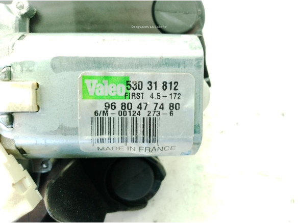 6405JQ MOTOR LIMPIAPARABRISAS TRA PEUGEOT 5008|Desguaces La Cabaña