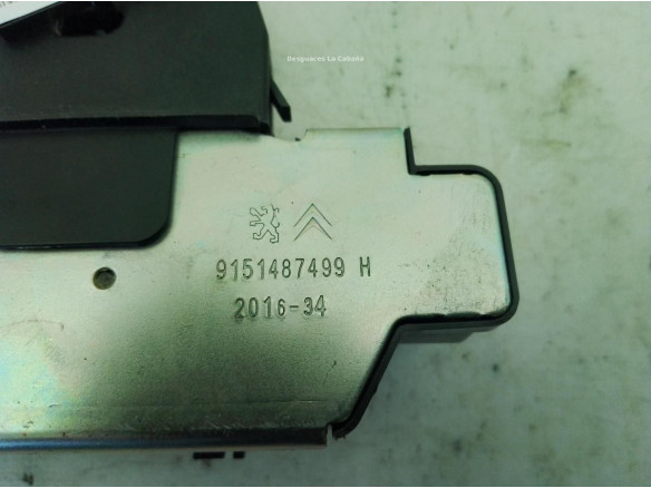 9816195380 CERRADURA PORTON / TAPA MALETA PEUGEOT 5008|Desguaces La Cabaña
