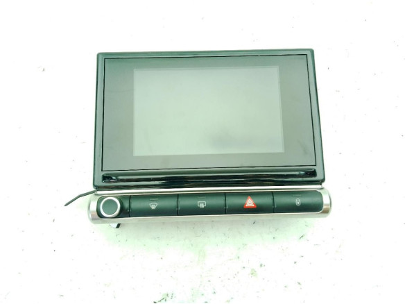 98389128XU PANTALLA MULTIMEDIA CITROEN C3 III (SX)|Desguaces La Cabaña