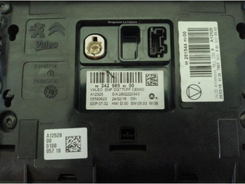 98389128XU PANTALLA MULTIMEDIA CITROEN C3 III (SX)|Desguaces La Cabaña