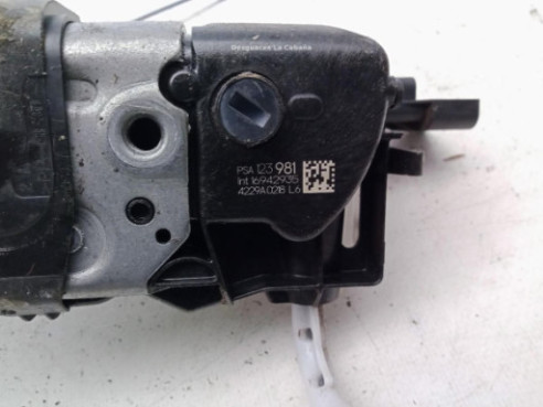 9812398180 CERRADURA PUERTA LAT DEL IZQ CITROEN C3 III (SX)|Desguaces La Cabaña