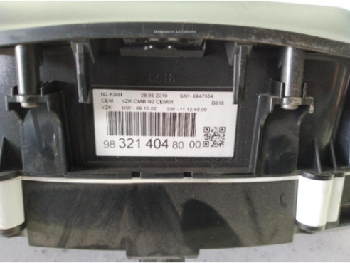 9855428680 CUADRO INSTRUMENTOS CITROEN C3 III (SX)|Desguaces La Cabaña