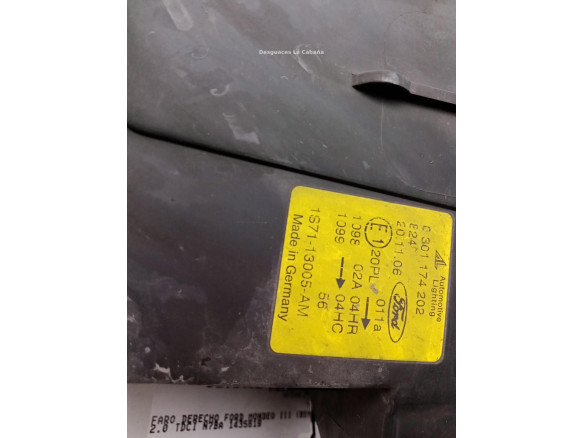 1435619 FARO DERECHO FORD MONDEO III (B5Y)|Desguaces La Cabaña