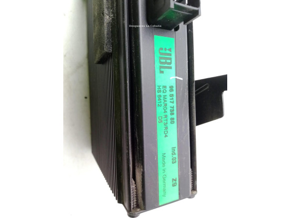 9651773880 AMPLIFICADOR ANTENA PEUGEOT 607 (9D, 9U)|Desguaces La Cabaña